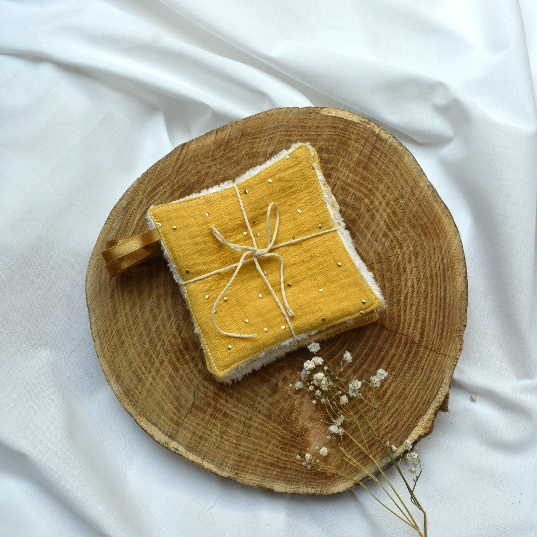 Lot de 5 lingettes Charlie jaune