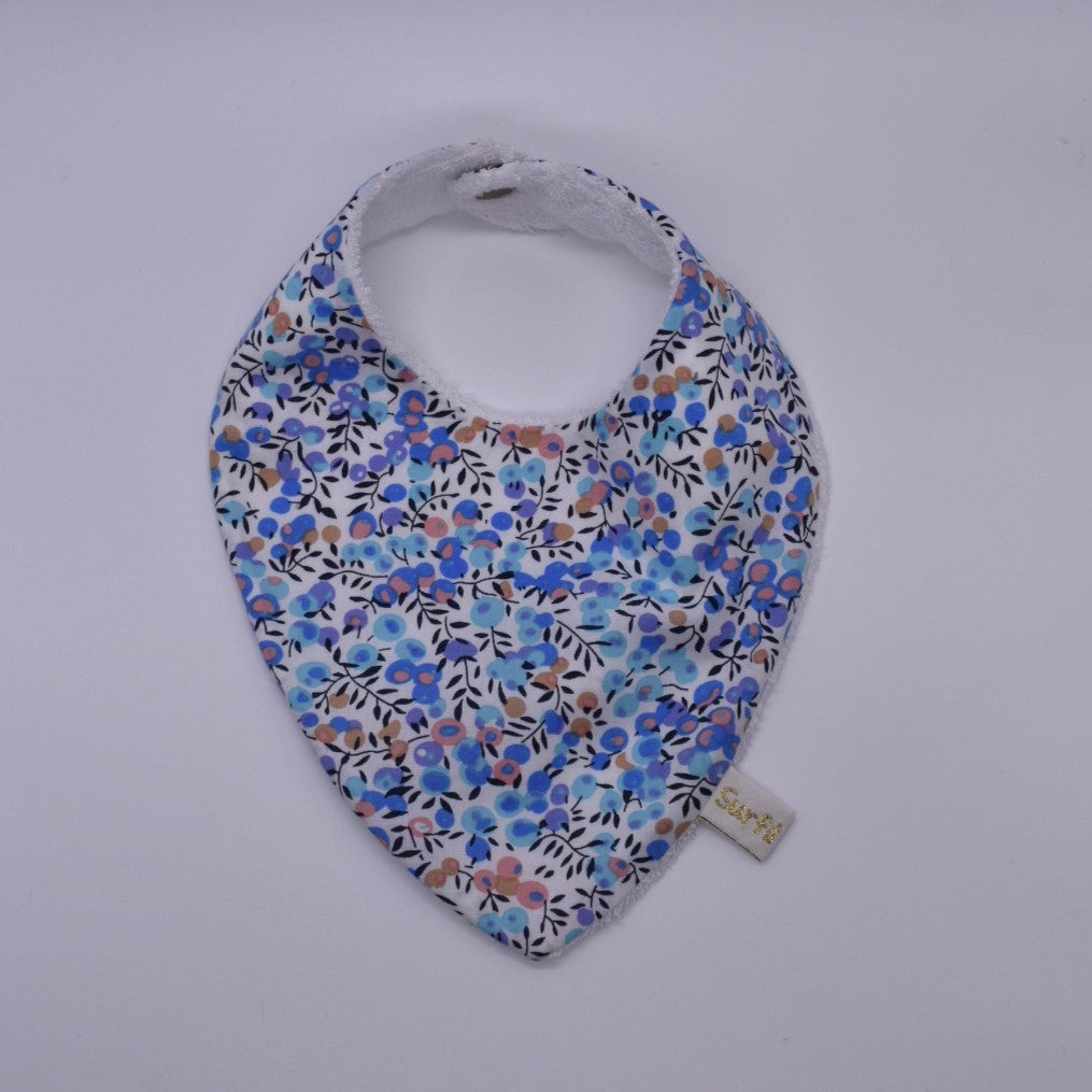 Bavoir bandana - liberty.