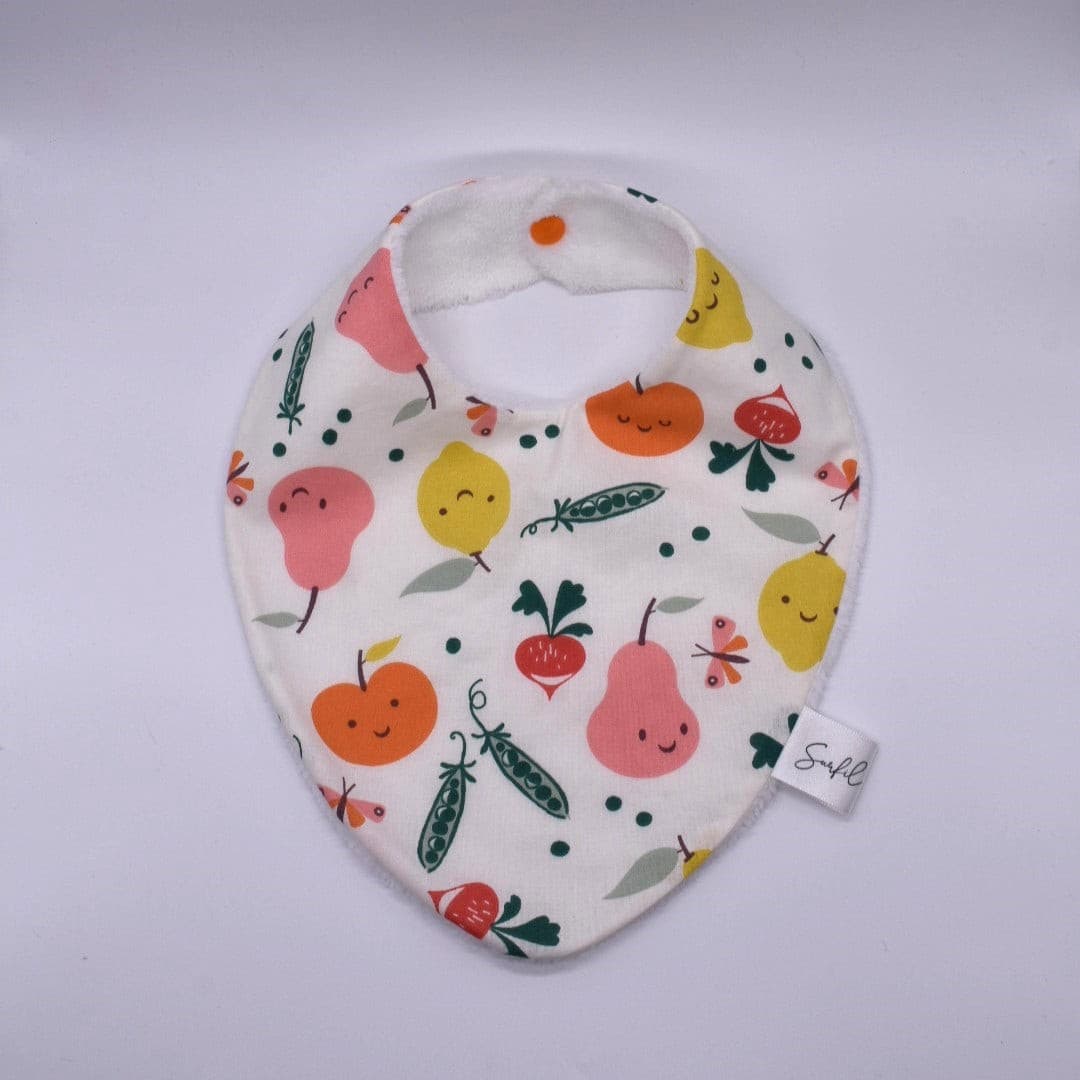 Bavoir bandana - Jardin.