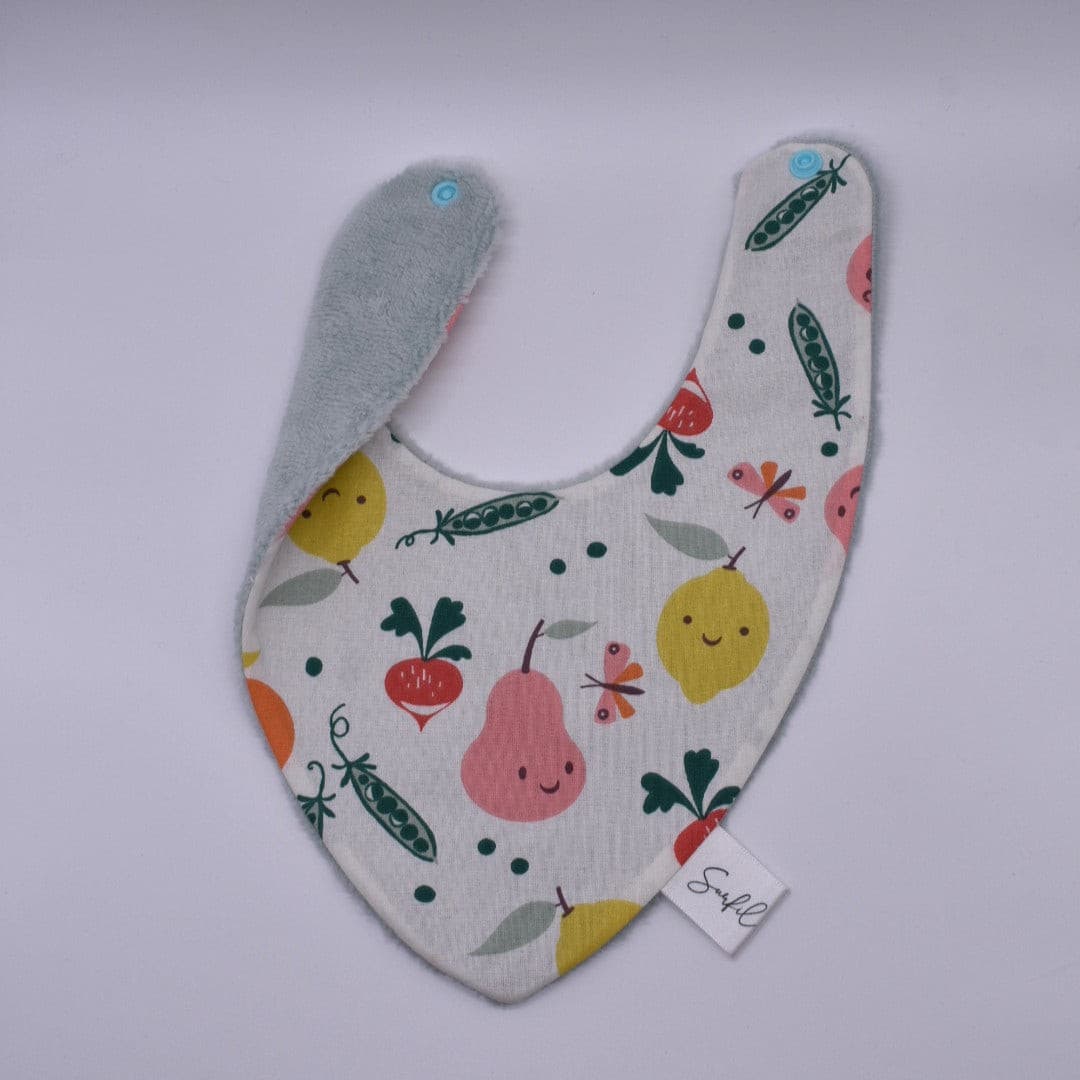 Bavoir bandana - Jardin.