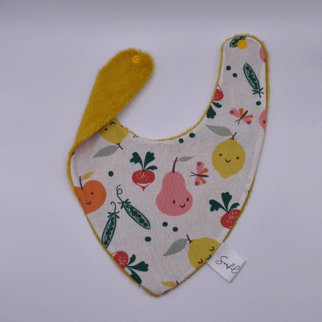 Bavoir bandana - Jardin.