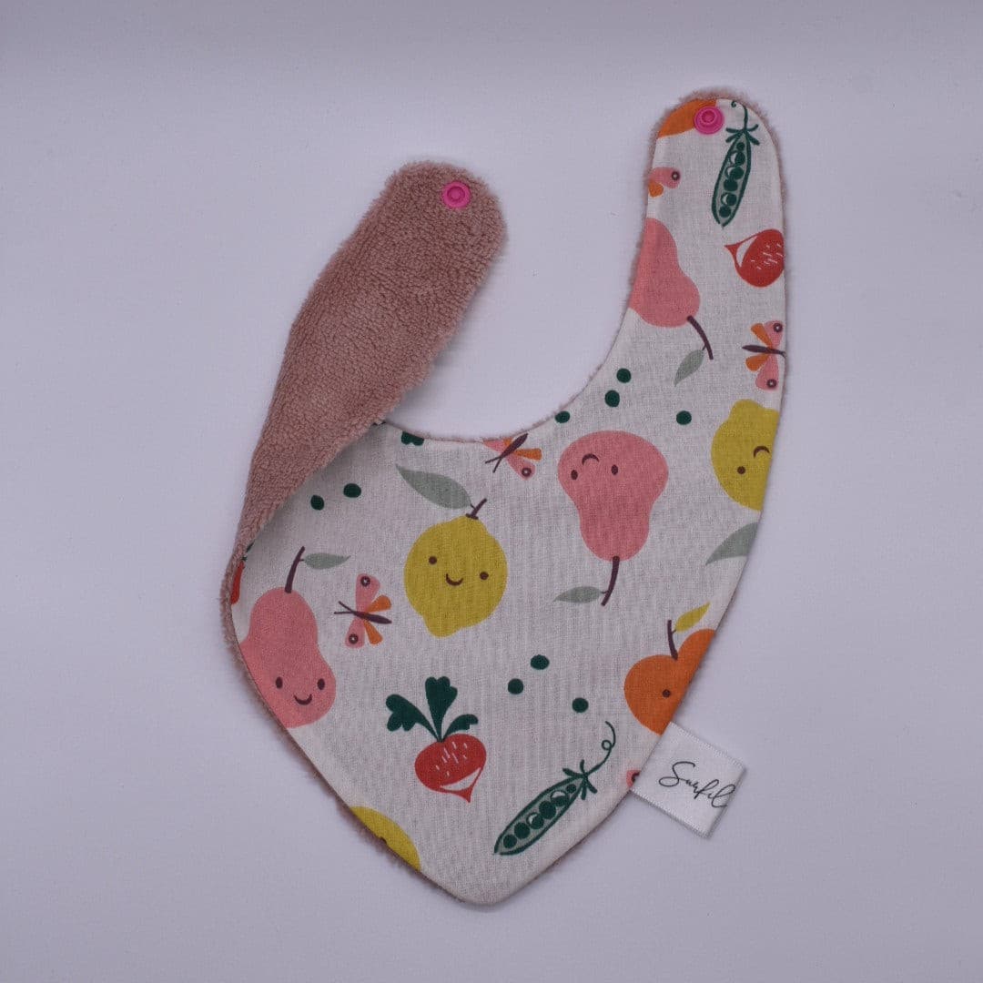 Bavoir bandana - Jardin.
