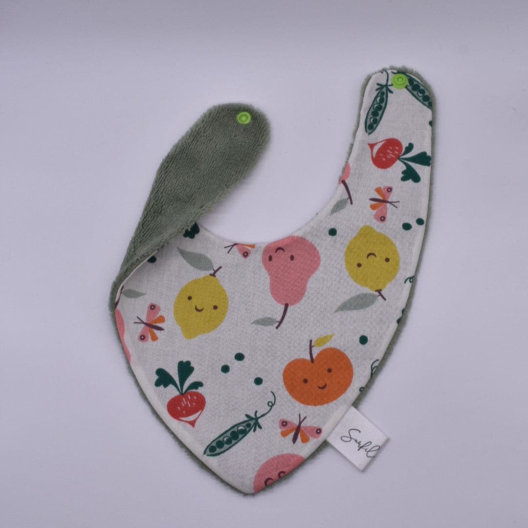 Bavoir bandana - Jardin.