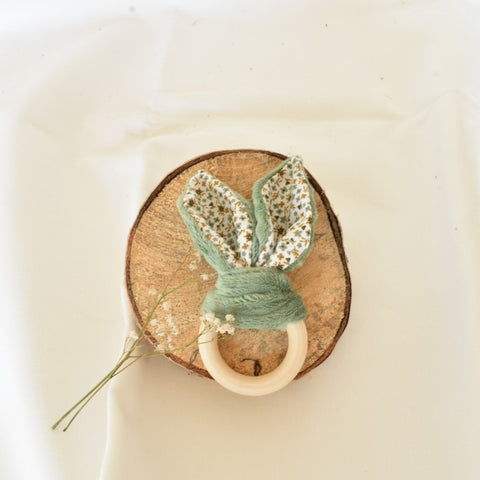 Hochet Louison vert