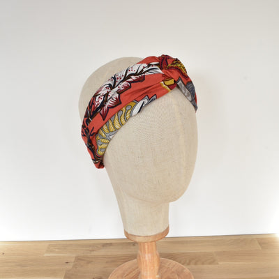 Bandeau en popeline.