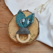 Hochet motif animaux.