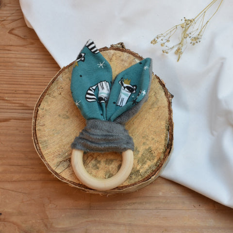 Hochet motif animaux.